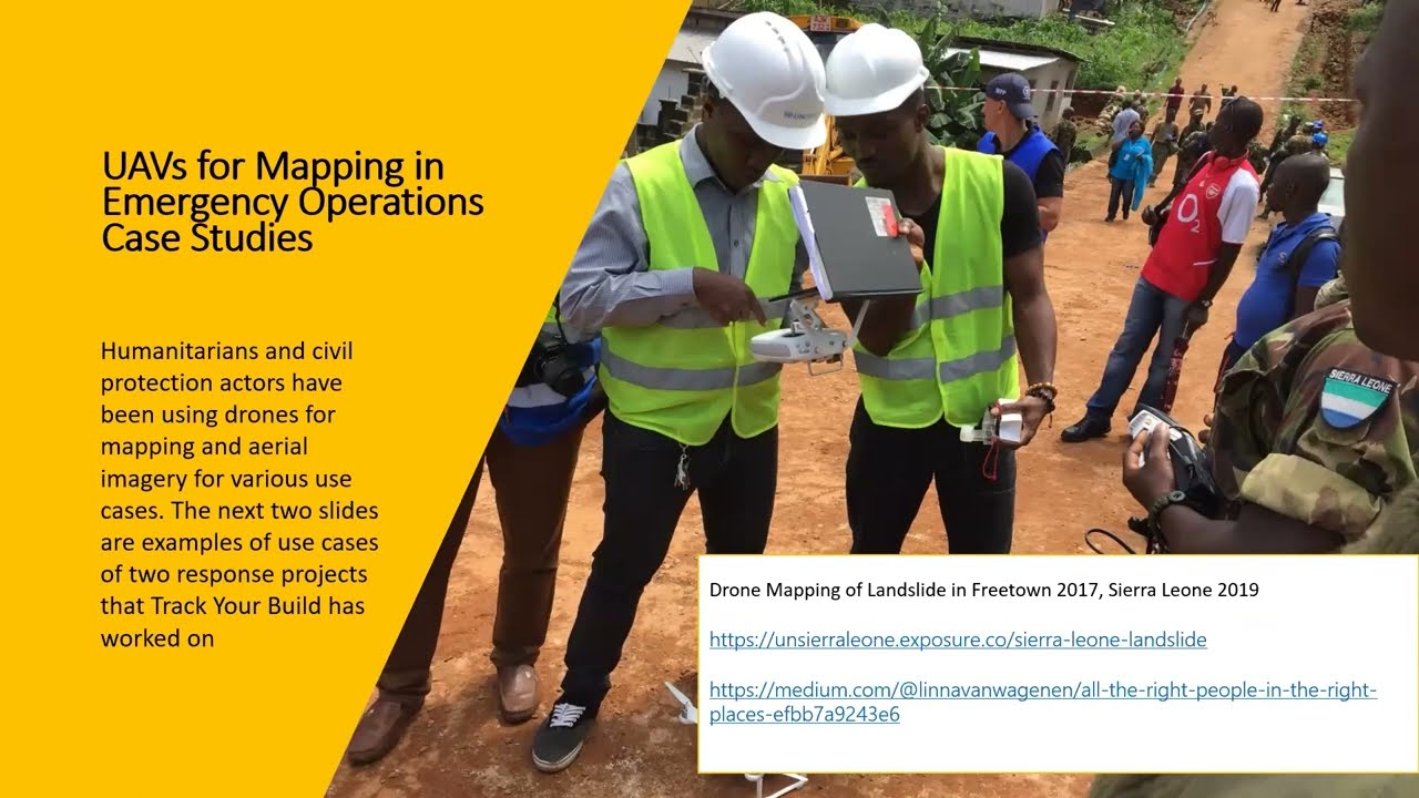 WEBINAR: Drone Applications for Disaster Management