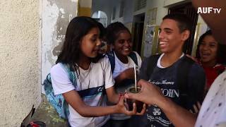 Visita a la escuela Uruguai de R�o de Janeiro