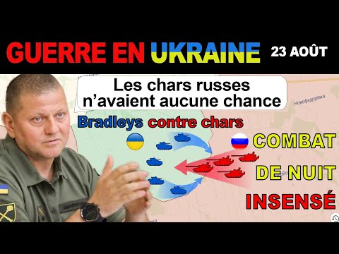 22 août : Les bradleys ukrainiens DÉMOLISSENT LES CHARS RUSSES | La guerre en Ukraine expliquée