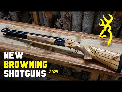 The Browning Over Under NEW Shotguns 2024! (SHOT Show)
