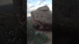 Video thumbnail of Tronchatalones Izquierda, 6C. La Pedriza