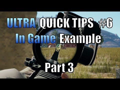 UQT#6 [EN] - Part 3 - Crosshair Placement - Gameplay Example - Battlegrounds