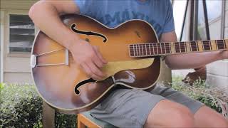 Video thumbnail for Vintage Hofner 456 Archtop Guitar by The Obsolete Studio