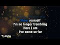 Frozen 2 - Show Yourself - Karaoke Version from Zoom Karaoke