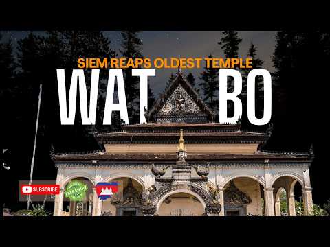 [4K] 🇰🇭 | A Walk Through Wat Bo Temple in Cambodia 🇰🇭 #walks #asia #siemreap #watbo #cambodia