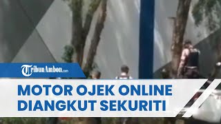 Viral Video Motor Ojek Online Disebut Diangkut Paksa Sekuriti Lippo Cikarang, Begini Klarifikasinya