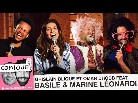Comique ! Live au Solo | Épisode 2 (Ghislain Blique et Omar Dhobb invitent Marine Léonardi & Basile)