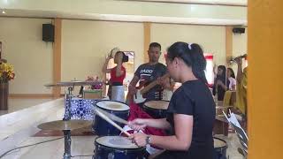 Awesome in this place -Hillsong 🥁🥁🥁