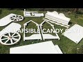DIY Candy Cart Short Video On How To Set Up My Handmade Wedding Collapsible Candy Cart