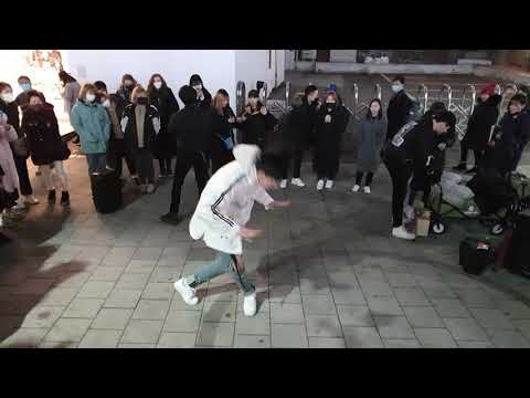 맥스(MAXXAM(MYM))-오새봄(OhSaeBom)/ 전야(The Eve) - EXO(엑소) 20200130 홍대버스킹 직캠