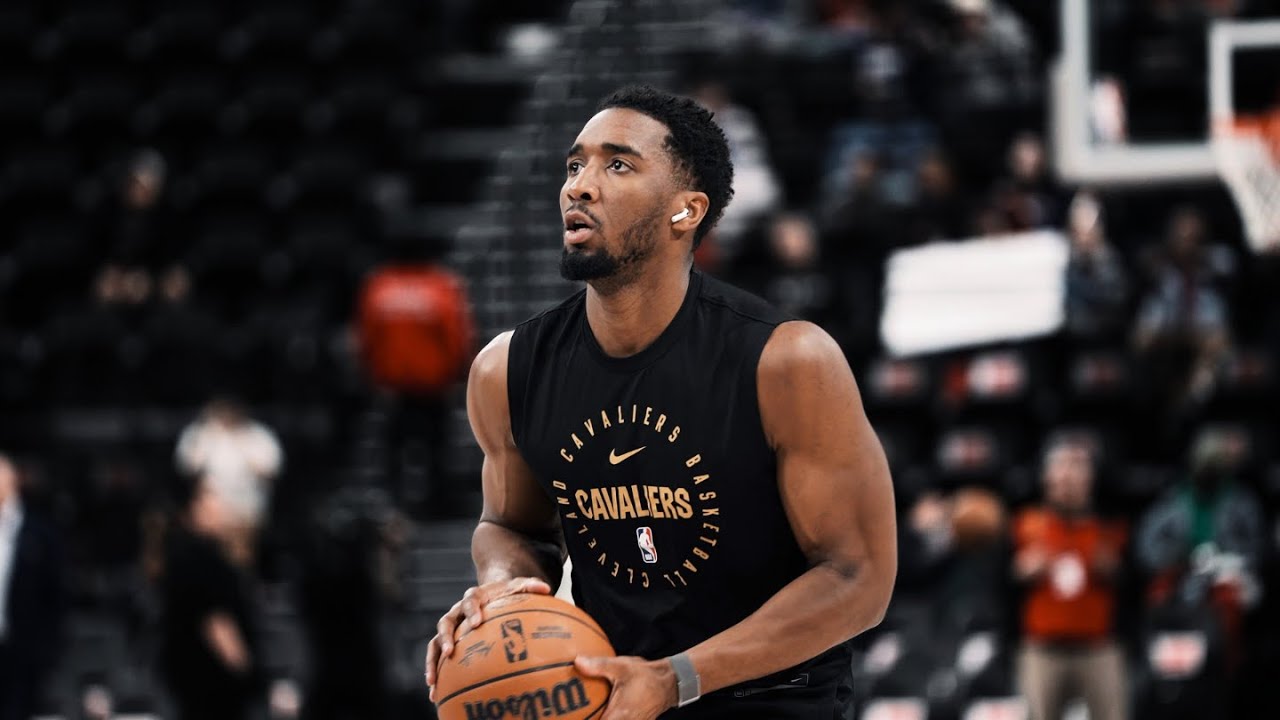 Donovan Mitchell Pregame Workout In LA!