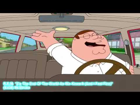 Peter Griffin Singing compilation from Family Guy