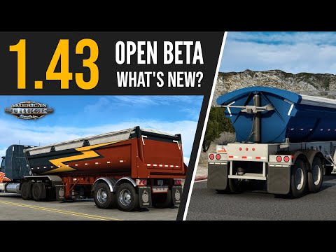 American Truck Simulator -  Open Beta 1.43 | Toast