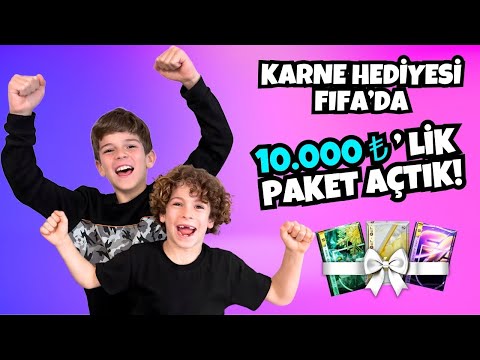 KARNE HEDİYESİ OLARAK, FIFA’DA 10.000₺ lik PAKET AÇTIK!