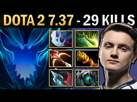 Terrorblade Gameplay Miracle with Skadi and 29 Kills - Dota 7.37