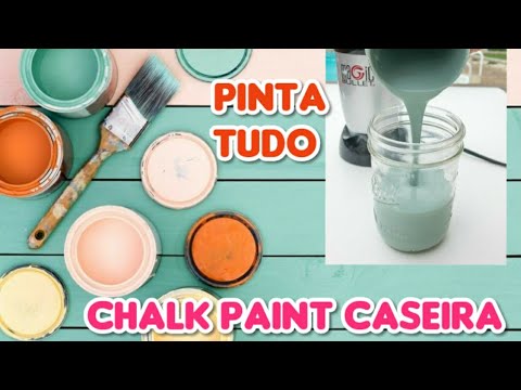 Homemade Chalk Paint/Pastel Color Paint