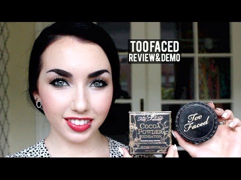 Too Faced Cocoa Powder Foundation | Review & Demo!