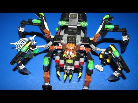 Vidéo LEGO Chima 70130 : Le tank araignée de Sparratus