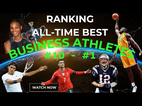 Top 10 Athletes who Built Massive Business Empires BEYOND Sport | Entrepreneurial Athlete Legends