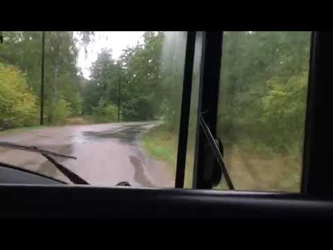 Bus ride line 2 from Björnögården to Vinggatan.