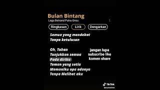 Download lagu lirik lagu dj bulan bintang mp3
