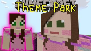 Minecraft: SUPERGIRLYGAMER AMUSEMENT PARK (Custom Map) Part 1