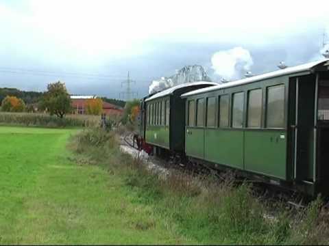 Dampflok 99 716 auf der Öchslebahn