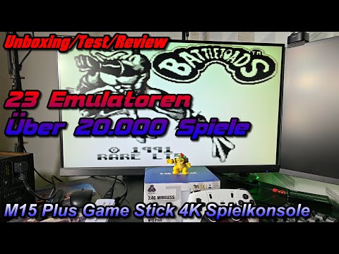 M15 Plus Game Stick Console - Over 20,000 Games - Fair Price & Pure Nostalgia - Retro Gaming