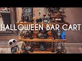 Halloween Bar Cart | Decorate with me