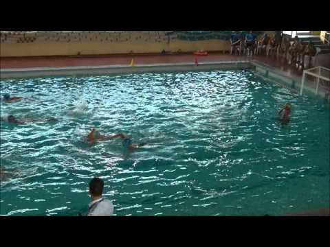 campeonato de españa infantil waterpolo cn moscardo 1 tiempo