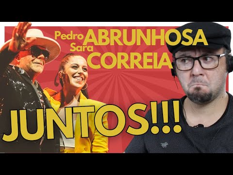 PEDRO ABRUNHOSA E SARA CORREIA - QUE O AMOR TE SALVE NESSA NOITE ESCURA - Reação
