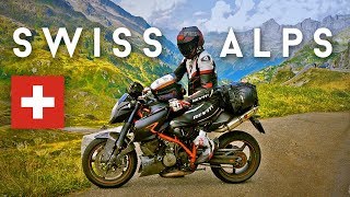 Beautiful Switzerland Motorcycle Trip in the Alps