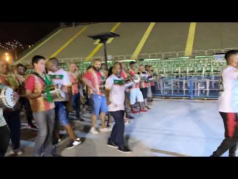 GRANDE RIO 2020: BATERIA NO ENSAIO NO SAMBÓDROMO