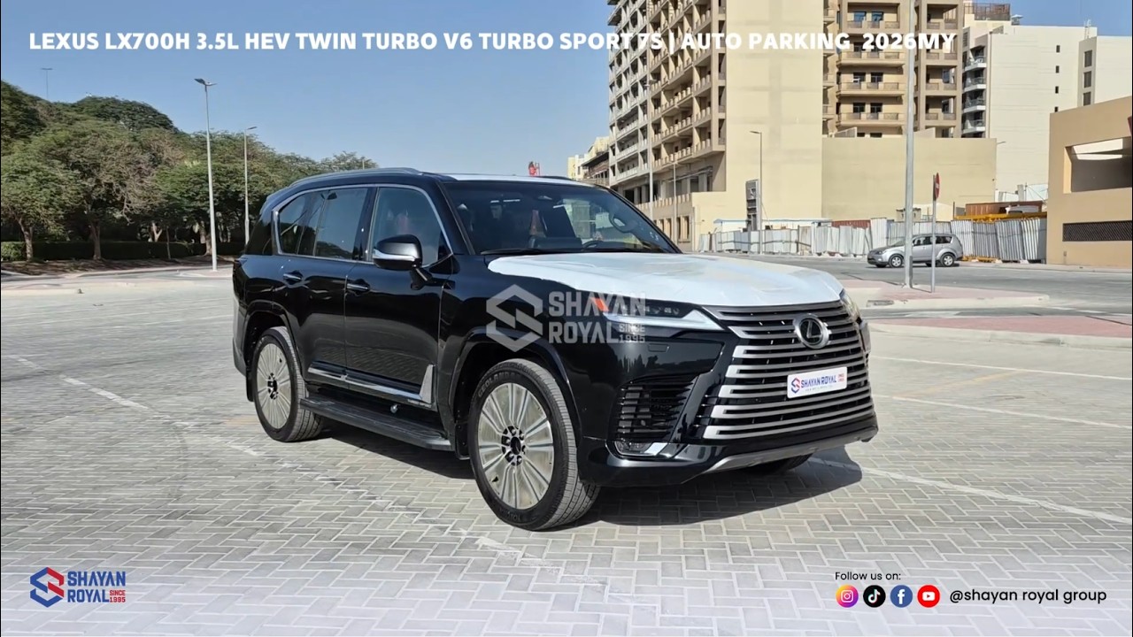 Lexus LX 700h 3.5L HEV TWIN TURBO V6 TURBO SPORT 7S MARK LEVINSON | AUTO PARKING, 2026MY video