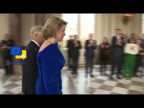 Inside the glamorous Royal Castle of Laeken with King Philippe and Queen Mathilde of Belgium