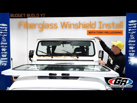 Jeep YJ Budget Build: Fiberglass Windshield