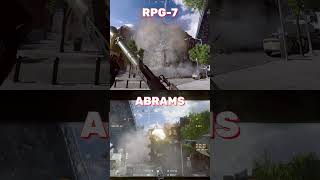 RPG-7 vs ABRAMS TANK DESTRUCTION IN BATTLEFIELD 6! #battlefield6 #bf6 #battlefield