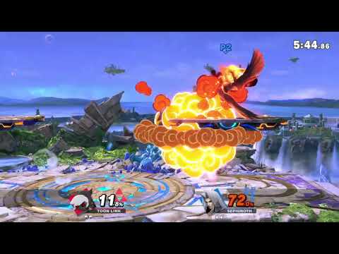 Toon Link vs Sephiroth
