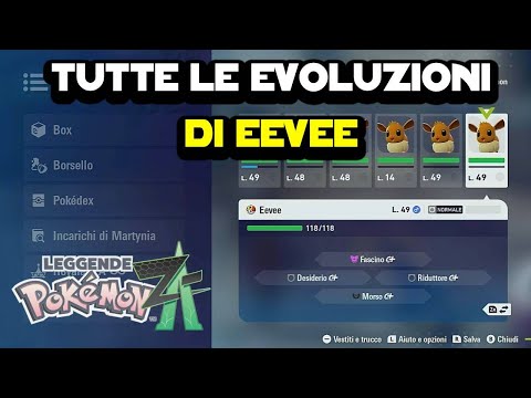Come ottenere tutte le evoluzioni di Eevee su Leggende Pokémon: Z-A