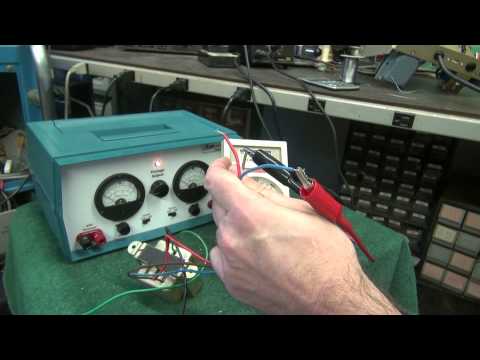 Guitar amp tube output transformer testing How to D-Lab Fender Princeton