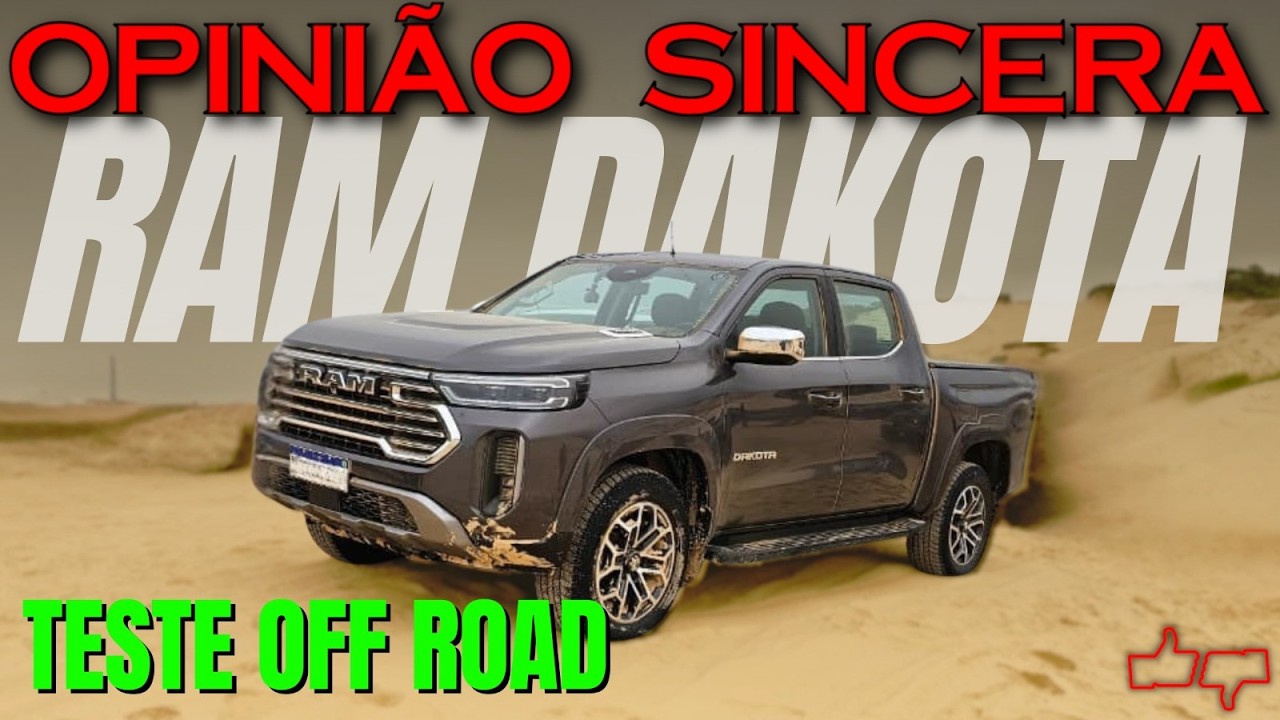 RAM Dakota: picape BRUTA de verdade? Testamos na trilha, OFF ROAD. Será que aguenta? Vale a Pena?