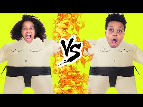 GIANT SUMO SHASHA vs Shiloh - Funny Kids Video - Onyx Kids