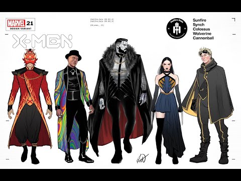 Marvel reveals more X-Men fashion looks for hellfire gala thoughts