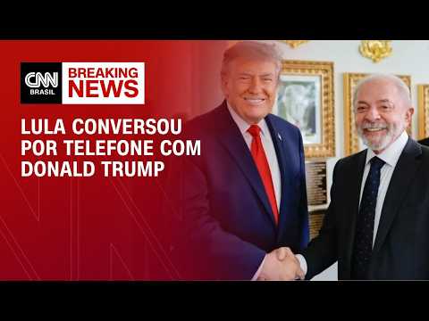 Lula telefona a Trump para tratar de tarifas e guerras | BASTIDORES CNN