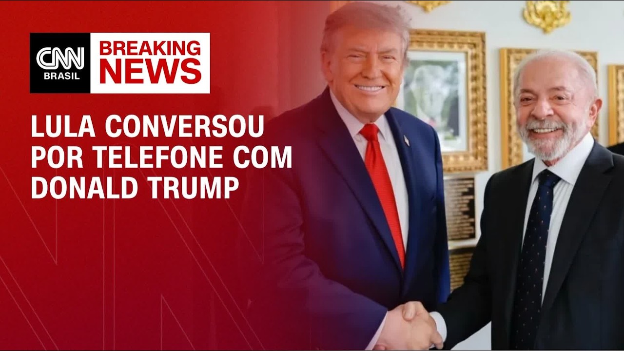 Lula telefona a Trump para tratar de tarifas e guerras | BASTIDORES CNN