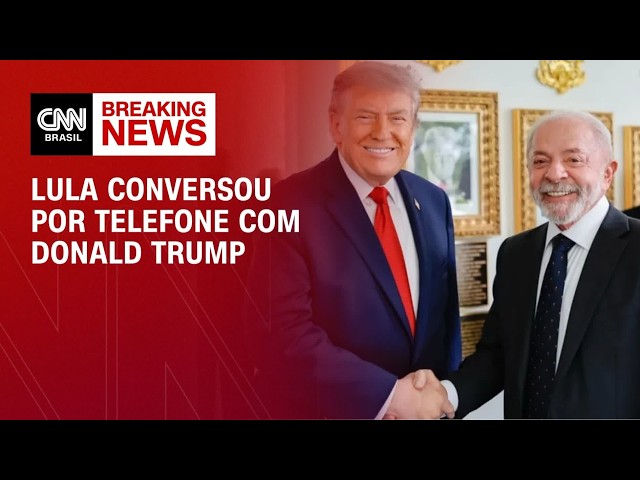 Lula telefona a Trump para tratar de tarifas e guerras | BASTIDORES CNN