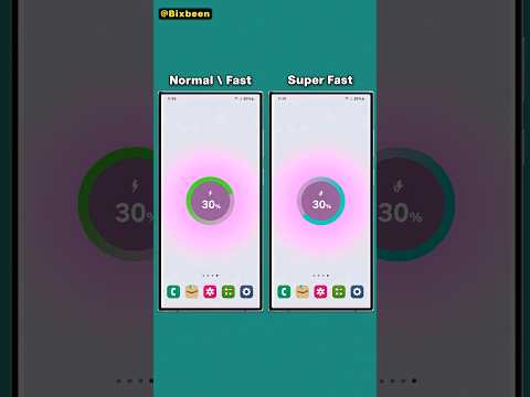 Samsung Charging Sound & Animation (see the difference)