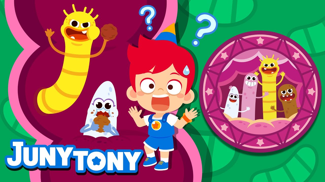 Por Que Temos Parasitas? | Curiosidades | Música Infantil | JunyTony em Português
