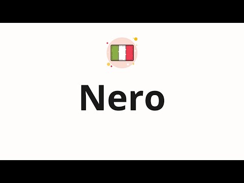 How to pronounce Nero