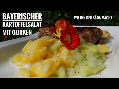 #608: Bayerischer Kartoffelsalat mit Gurken - wie ihn der Bäda macht (mit Essig & Öl)